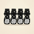 Chaussettes antidérapantes pour chien noires