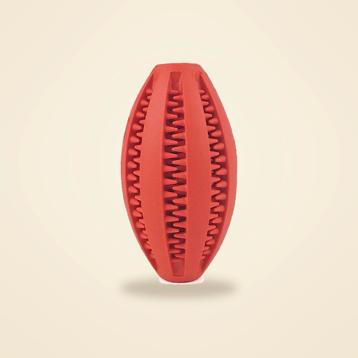 Balle distributrice de friandises pour chien rouge