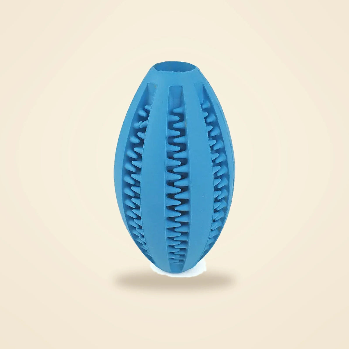 Balle distributrice de friandises pour chien bleue