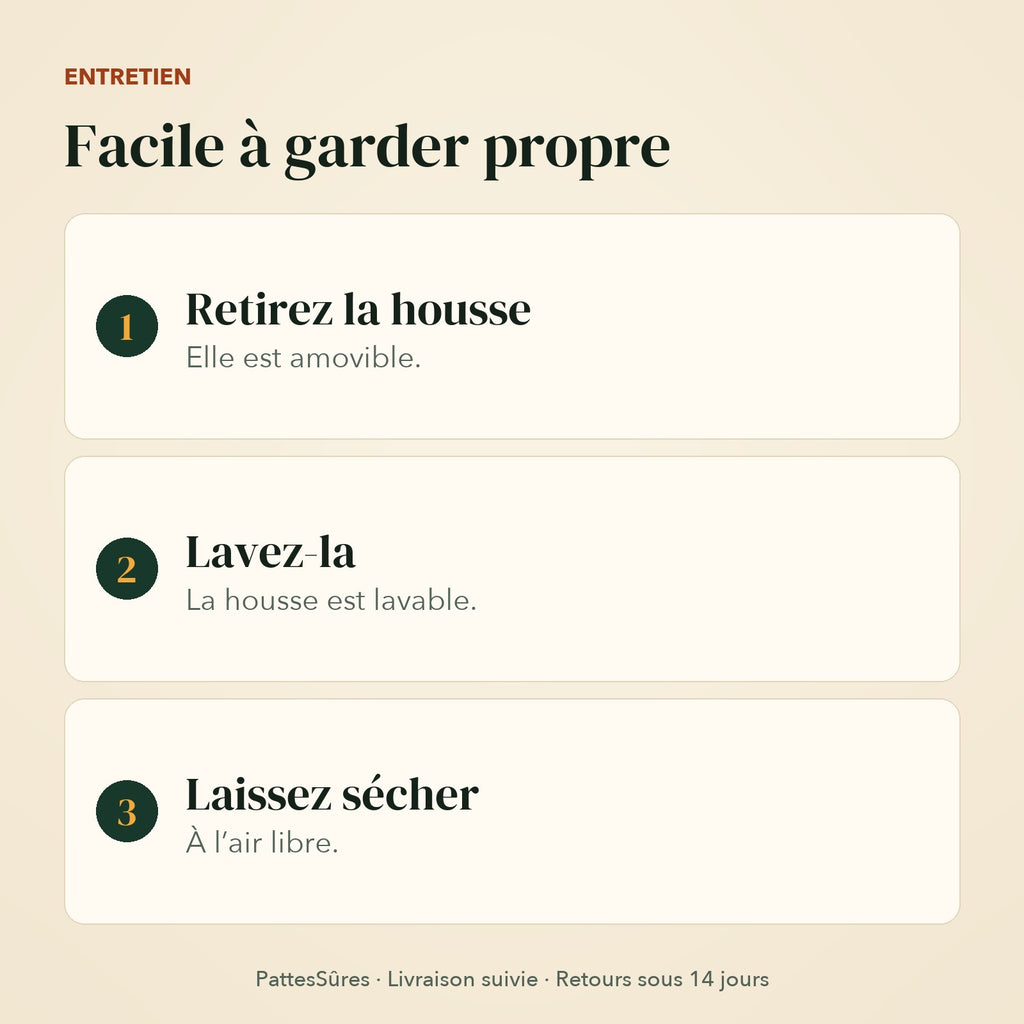Entretenir le matelas : housse amovible et lavable